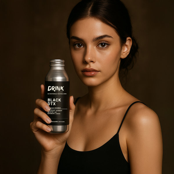 PACK 12 DRINK WATERS BLACK DTX - 470ml