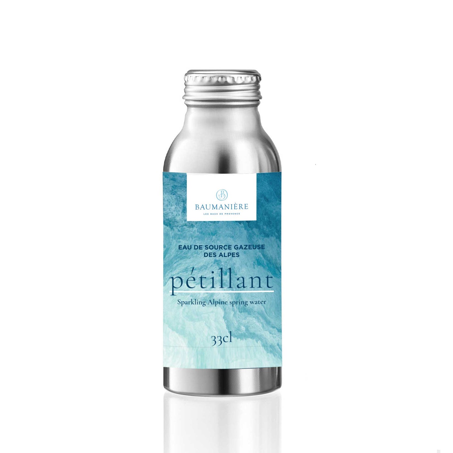 Palette Drink Waters Gazeux 330ml - Baumanière