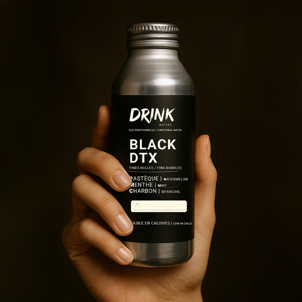 PACK 12 DRINK WATERS BLACK DTX - 470ml